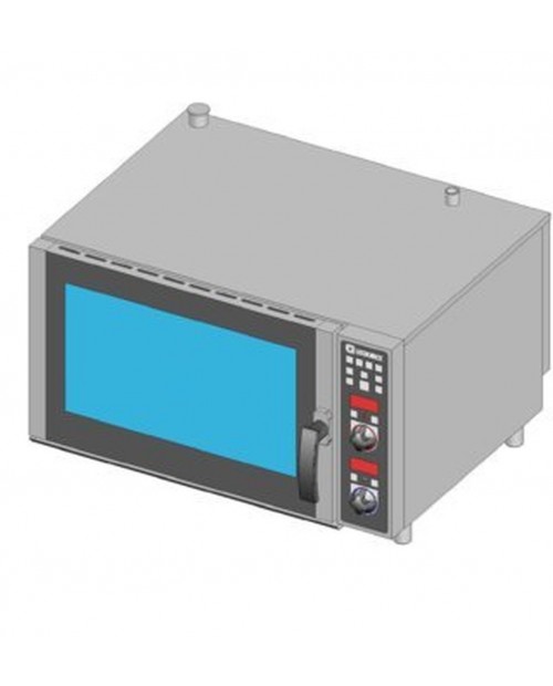 Cuptor patiserie pe gaz, injectie directa, control electronic, tavi 6XGN1/1 sau 6X(600X400)mm