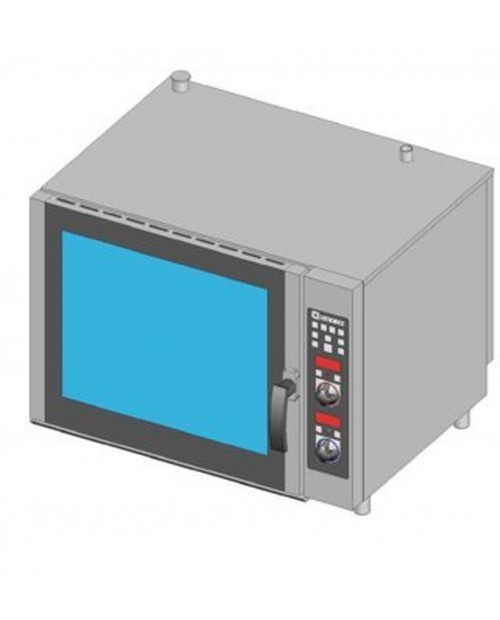 Cuptor patiserie pe gaz, injectie directa, control electronic, tavi 6XGN1/1 sau 6X(600X400)mm